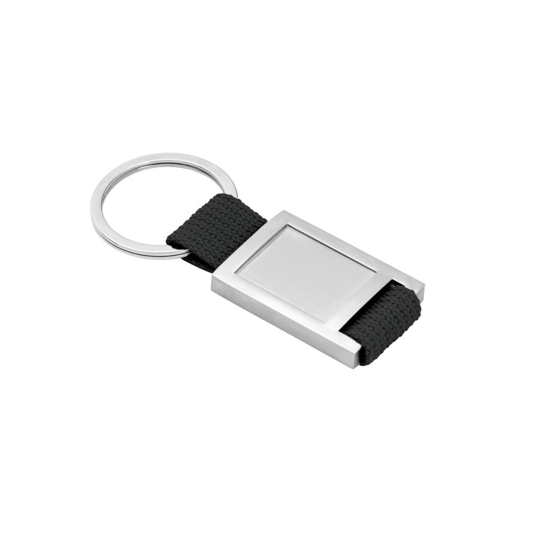 Schlüsselanhänger aus Metall und Gurtband Betovia