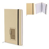 Notizbuch aus Karton mit runden Ecken A6 Paulannia