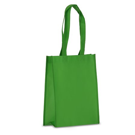 R-PET Tragetasche aus laminiertem Non Woven 24 x 11 x 30cm 105g/m² Vrenan