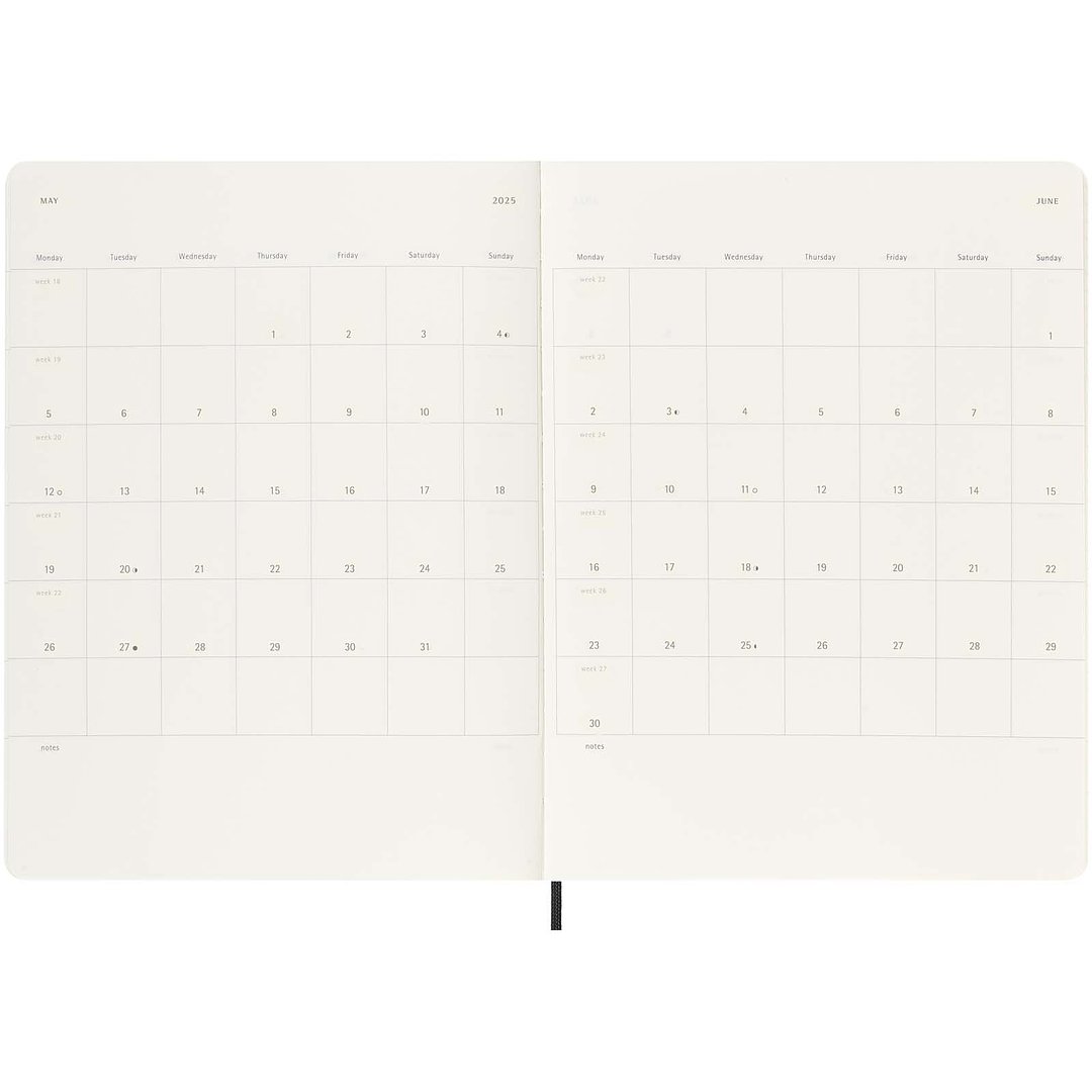 12M Softcover Wochenkalender XL - Maraingia