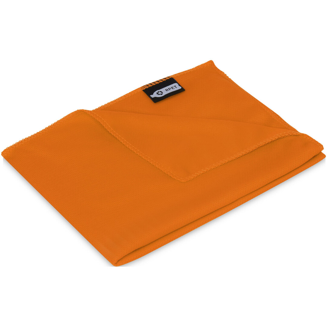 Sport Kühlhandtuch im Etui aus recyceltem PET Kunststoff - Natiama