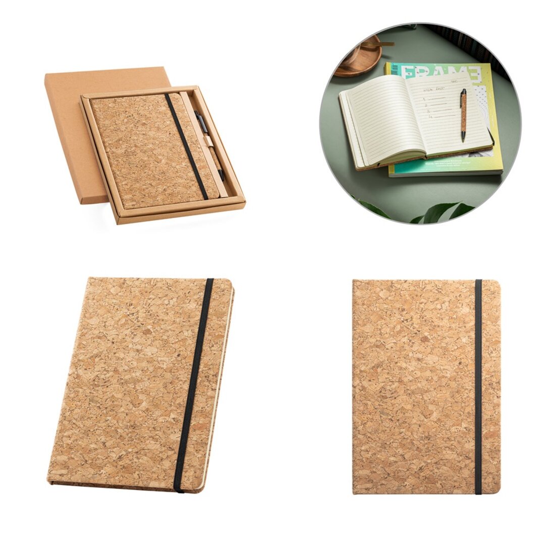 Notizbuch mit Kugelschreiber Walinelia