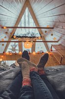 Karierte Mohair-Decke Nathli