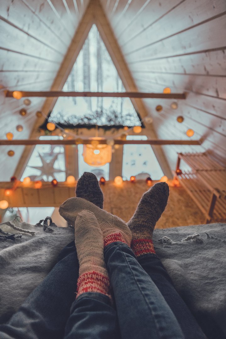 Karierte Mohair-Decke Nathli