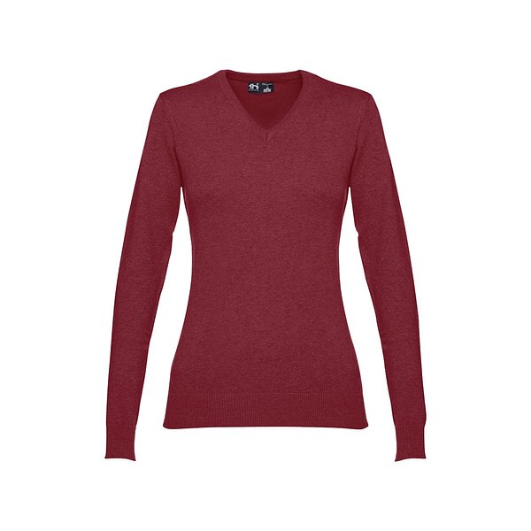 Damen Pullover mit V-Ausschnitt Lurinelle