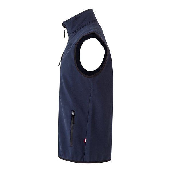Softshell-Weste (280 g/m²), mit Polarfutter, aus Polyester (94 %) und Elastan (6 %) Doretona