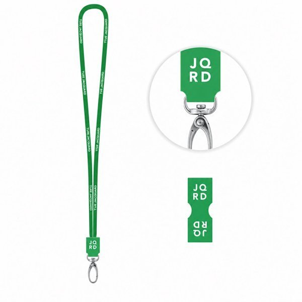 Gedrucktes Muster von Lanyard TUBE JACQUARD Long (Ø 7 mm) Chatholfrs