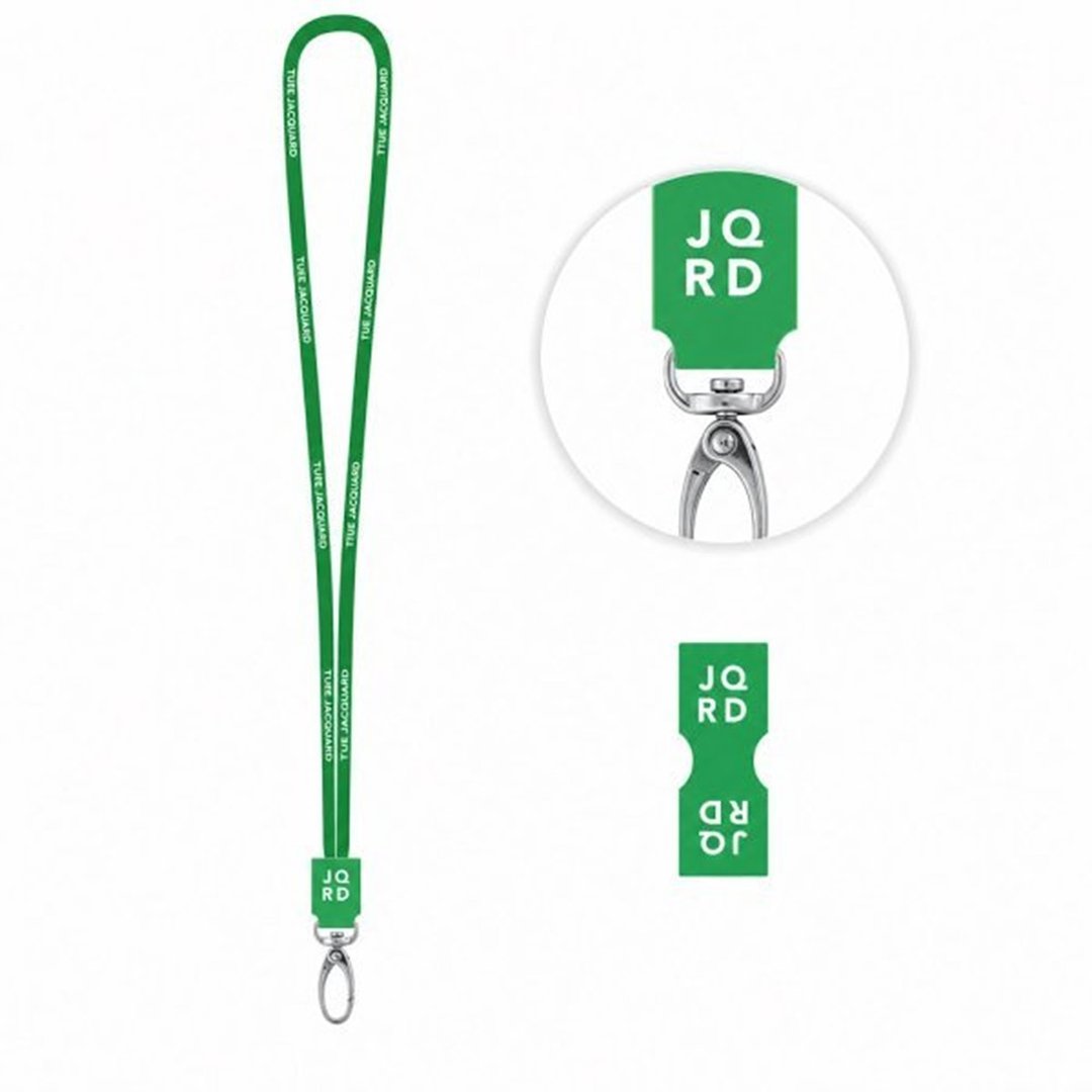 Gedrucktes Muster von Lanyard TUBE JACQUARD Long (Ø 7 mm) Chatholfrs