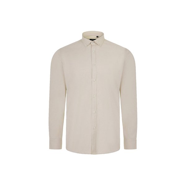 Hemd Oxford (180 g/m²) für Herren, aus Baumwolle (50 %), Polyester (45 %) und Elasthan (5 %) Gritll