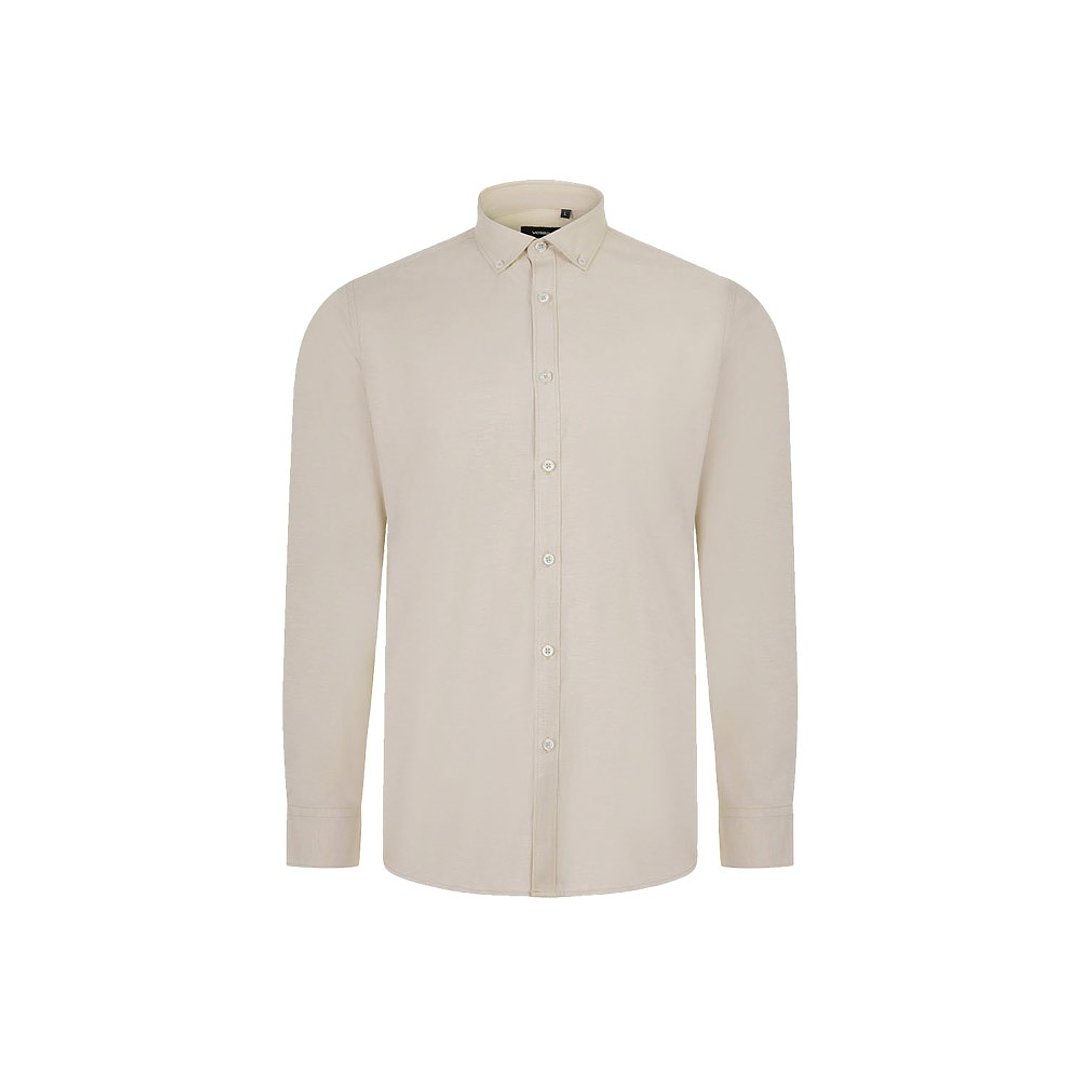 Hemd Oxford (180 g/m²) für Herren, aus Baumwolle (50 %), Polyester (45 %) und Elasthan (5 %) Gritll