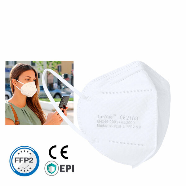 Selbstfilternde Maske FFP2 Weiß Idtek