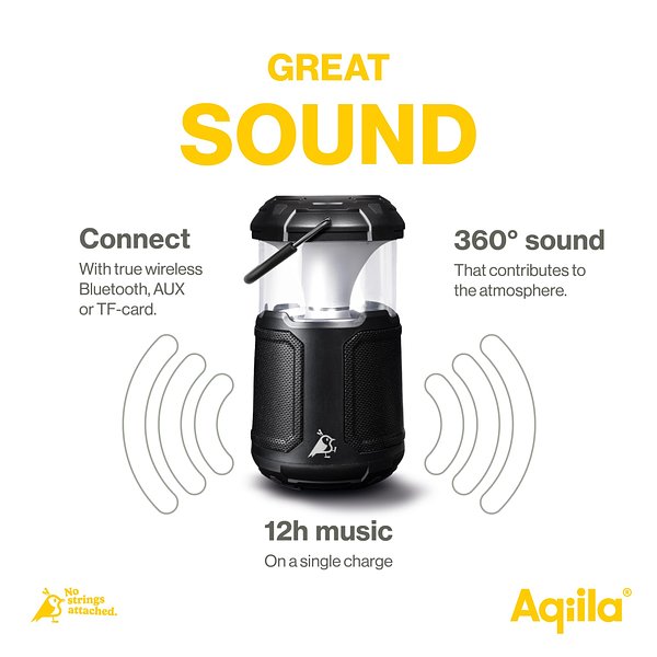 Soundbird B10 Bluetooth-Lautsprecher mit Beleuchtung und Powerbank Köbistt