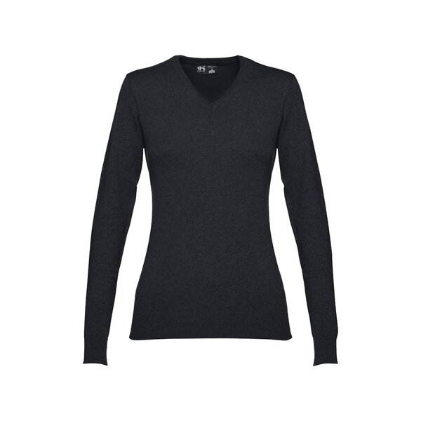 Damen Pullover mit V-Ausschnitt Lurinelle