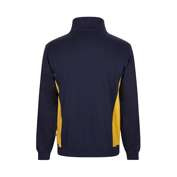 Zweifarbiges Frottee-Sweatshirt (260 g/m²), aus Polyester (65 %) und Baumwolle (35 %) Rudorscht