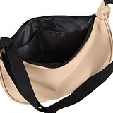 PU-beschichtete R-PET 600D Halbmond-Tragetasche Helia