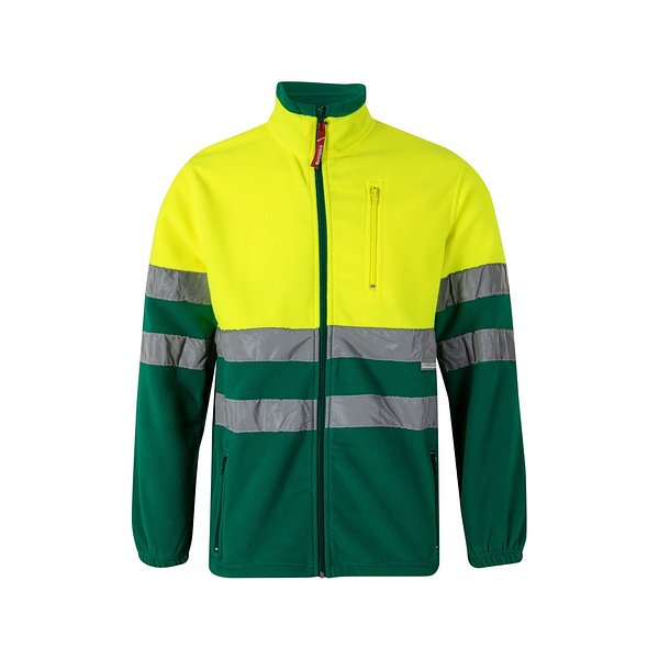Zweifarbige Fleecejacke (280g/m²), aus Polyester (100%) Altiat