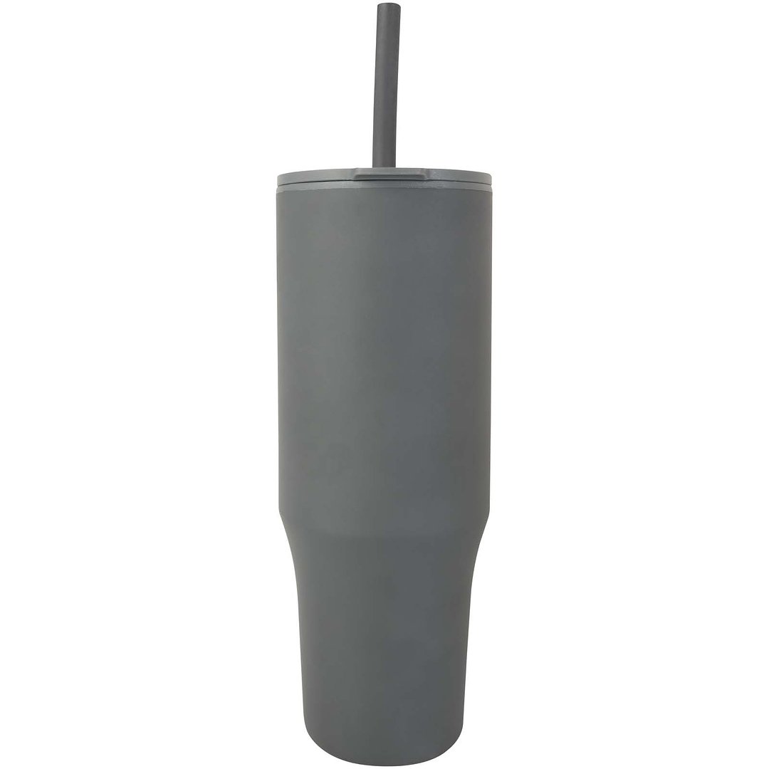 900 ml RCS-zertifizierter Isolierbecher mit Silikon Trinkhalm - Annang
