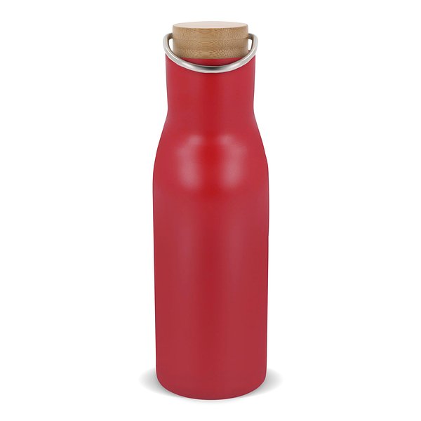 Isolier-Flasche mit Bambusdeckel, 500ml Miriori