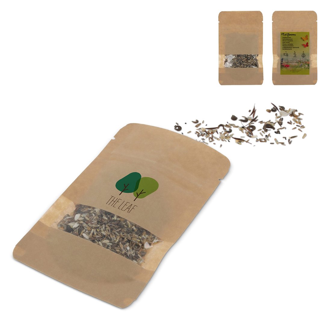 Tüte mit 4 Gramm Schnittblumensamen Nellinata