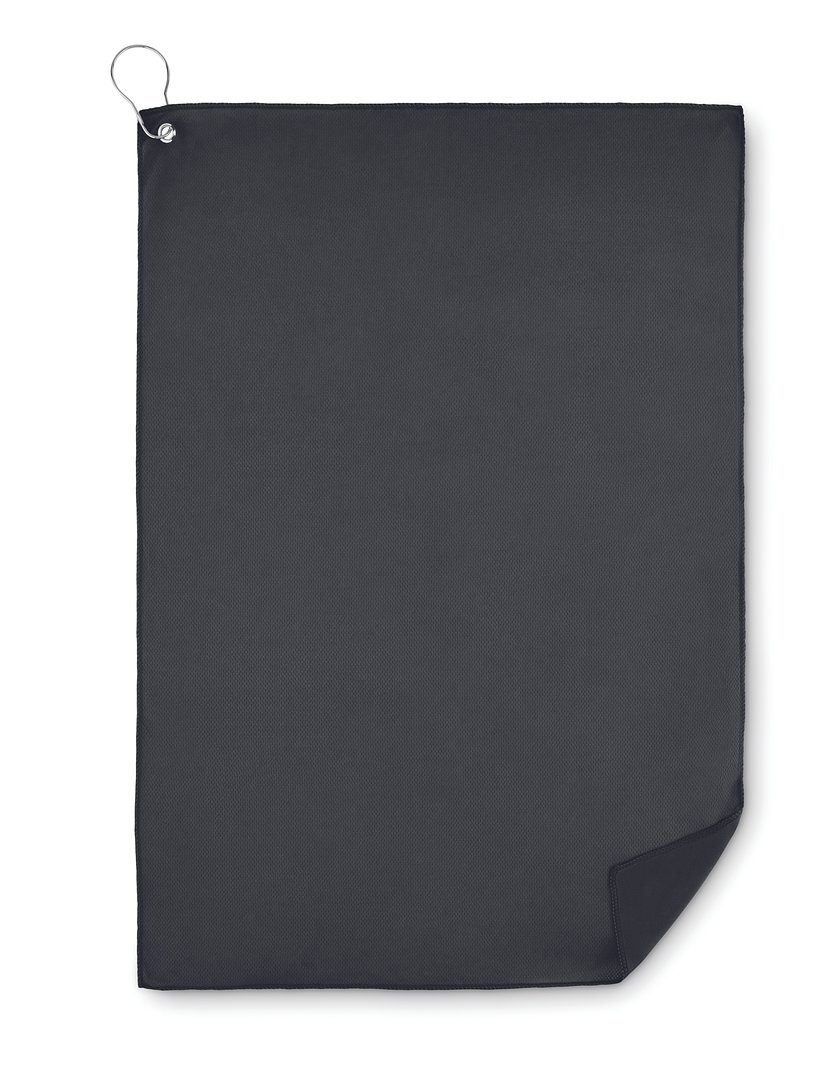 RPET-Golfhandtuch mit Haken Nato