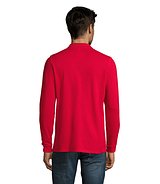 Männer Long-Sleeve Polo 180g Cilgian