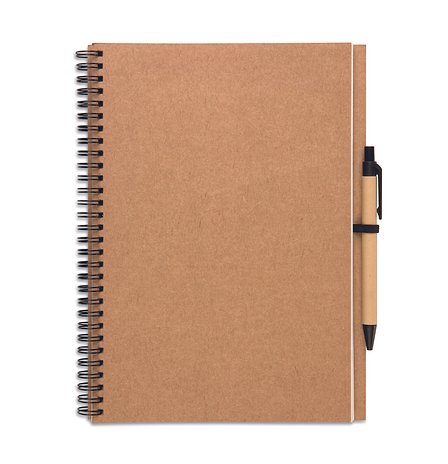 Recyceltes Notizbuch 100 Seiten Niga