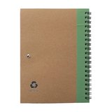 Notizbuch Relixt | Recycelter Karton | Liniert | Kugelschreiber
