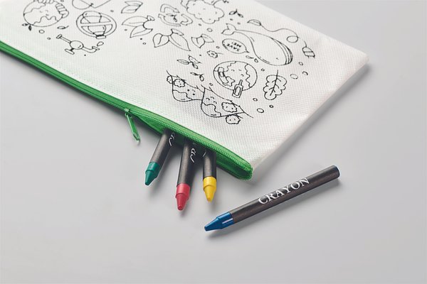 Schlampermäppchen mit Stiften Vregnath