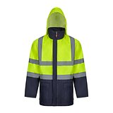Zweifarbiger 4-in-1-Parka (180 g/m²), aus Polyester (100%) mit PU-Beschichtung Aitatri