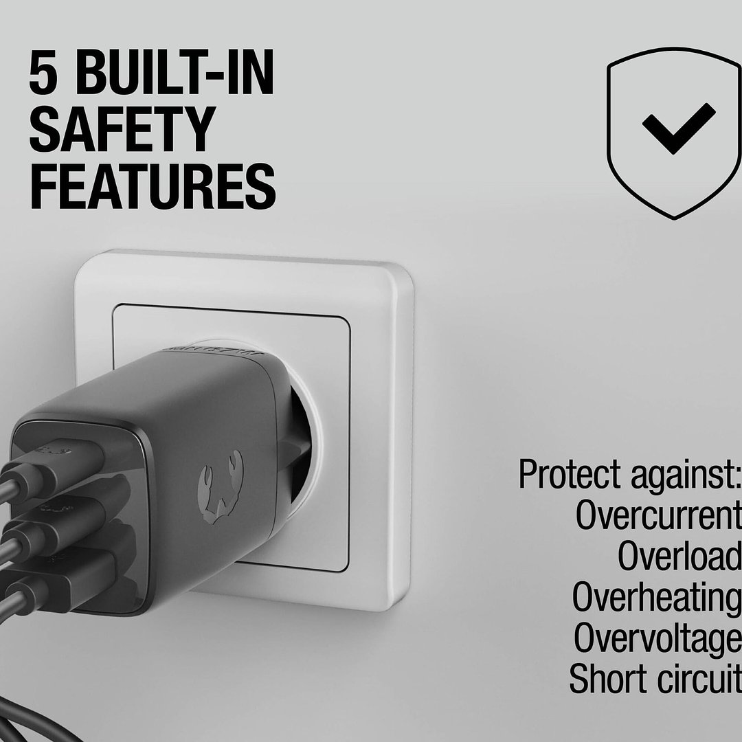 67W Laptop-Ladegerät GaN USB-C und USB-A Stineth