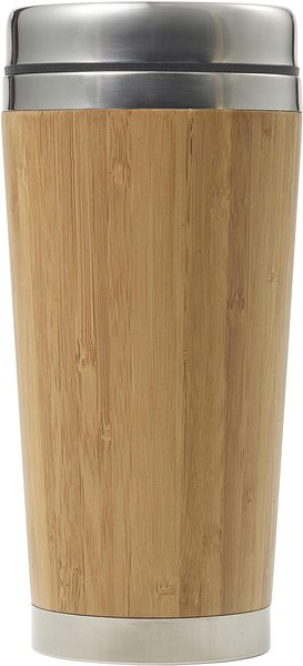 Reisebecher Beta | Bambus und Edelstahl | 400 ml
