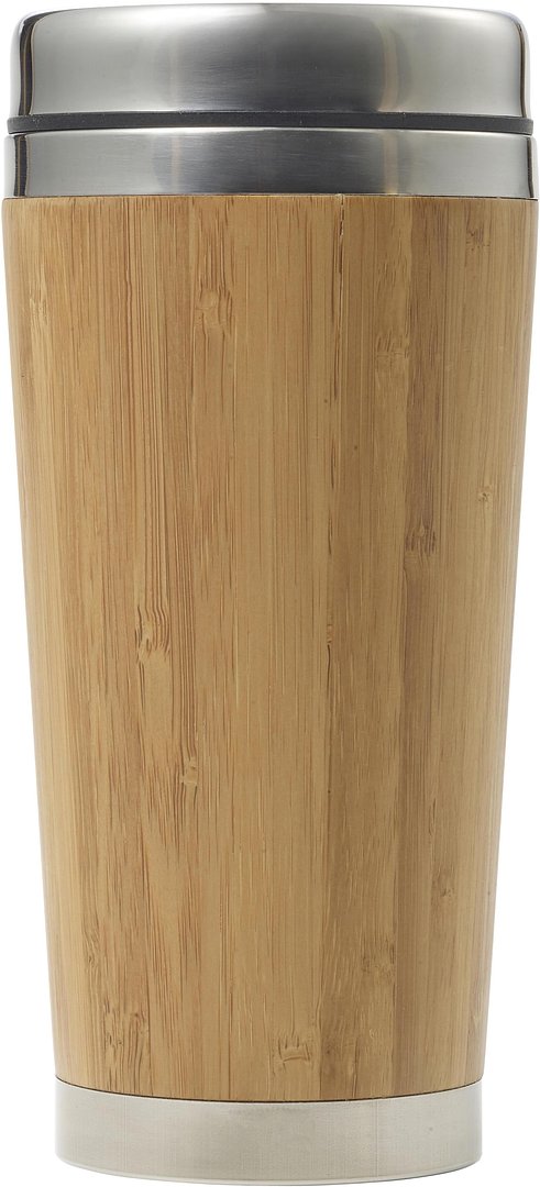 Reisebecher Beta | Bambus und Edelstahl | 400 ml