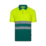 Poloshirt (140g/m²) im Bird-Eye-Design mit kurzen Ärmeln, aus Polyester (100%) Leengiama
