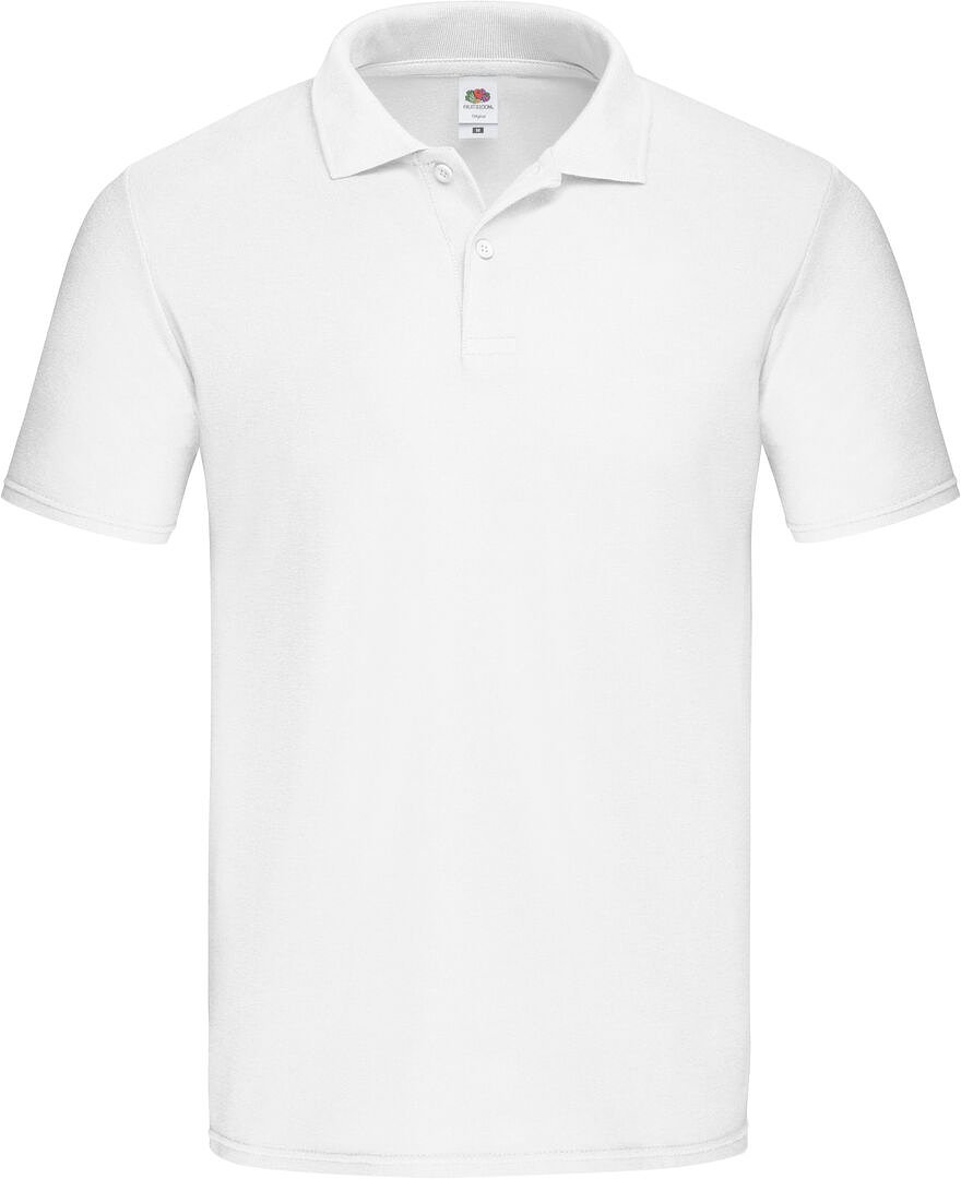 Erwachsene Weiß Polo-Shirt Idnal