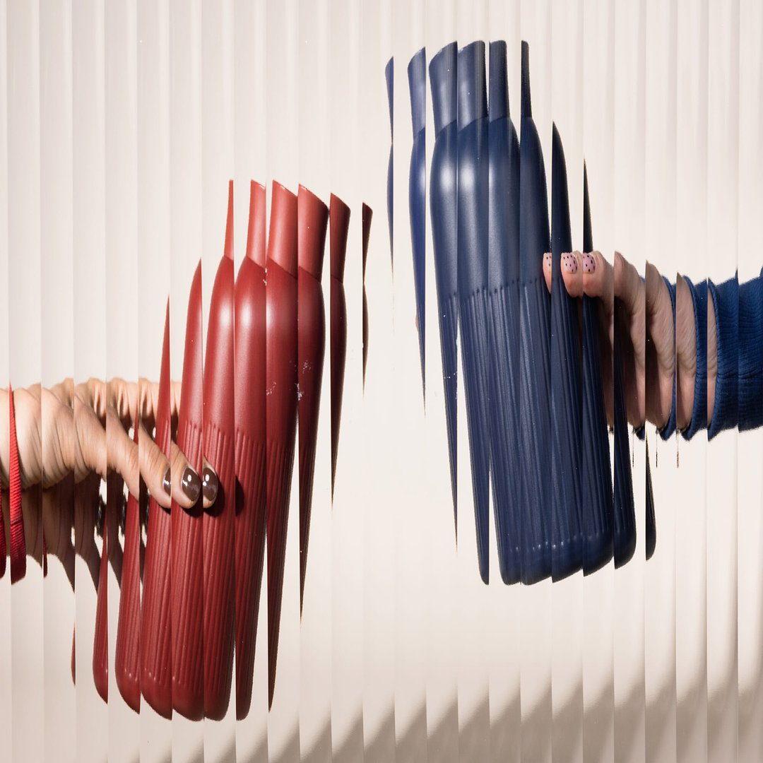 Tekla Push Stahlisolierflasche mit Druckverschluss (recycelt) 500 ml Jonica