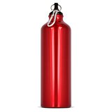 Aluminium Wasserflasche mit Karabiner 750ml Stgaunela