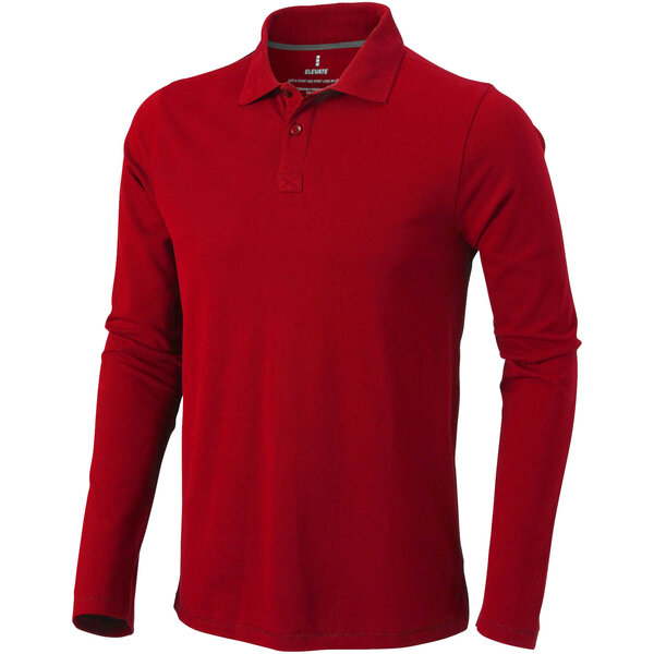 Langarm Poloshirt für Herren - Badalbi