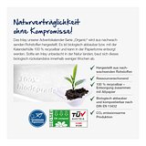 Tisch-Adventskalender Organic mit Fairtrade-Kakao auf Graspapier