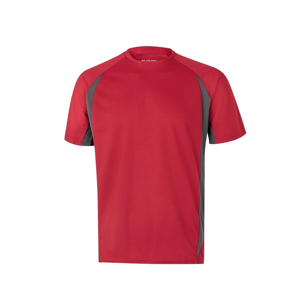 Zweifarbiges technisches T-Shirt mit Bird-Eye-Design (160 g/m²), aus Polyester (100%) Dumerix