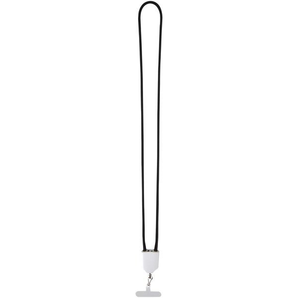 65 W 5-in-1-Ladekabel mit Lanyard aus recyceltem Kunststoff - Doldi