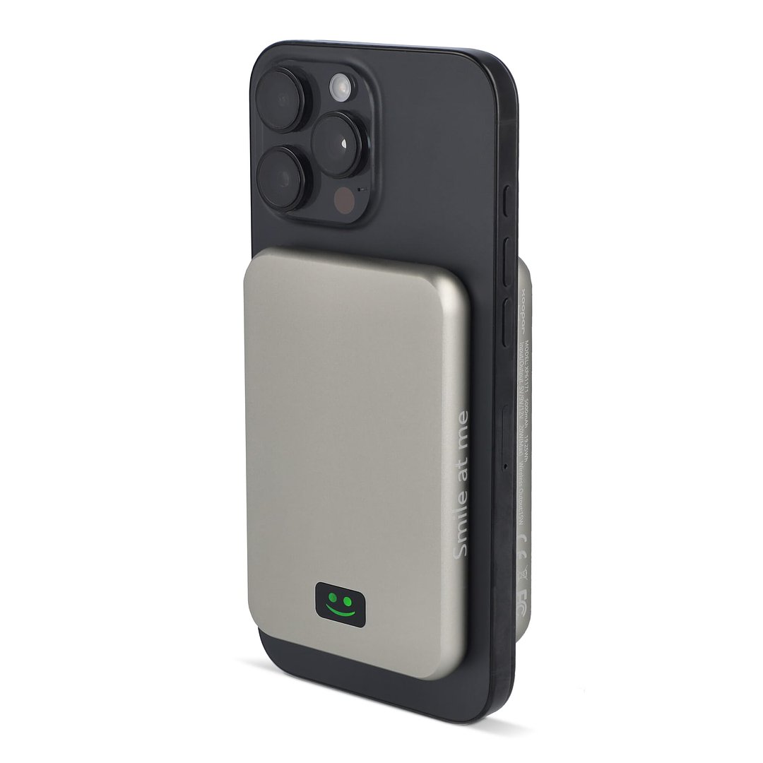 Smile Wireless Mirror Powerbank Kompatibel mit MagSafe 5000mAh Stgaunath