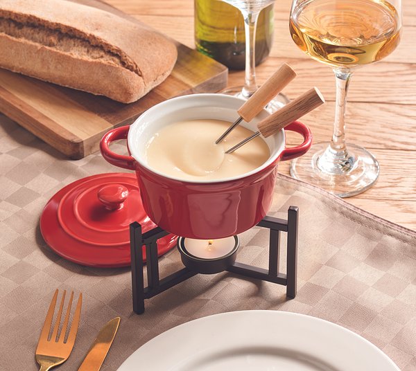 Keramik-Fondue-Set 300 ml Lierist