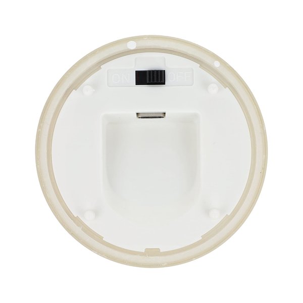 Nyelle Wiederaufladbare LED-Wachskerze im Glas Jovicori