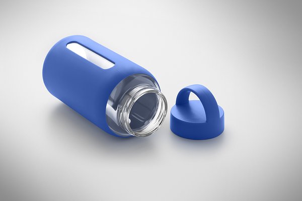 Flasche Borosilikatglas 600ml Dumenglix