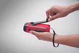AM/FM Radio mit Taschenlampe Anrilga