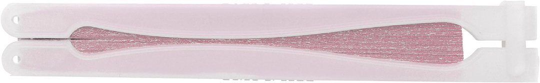 Handfächer Buonna | Papier | Weisser Griff