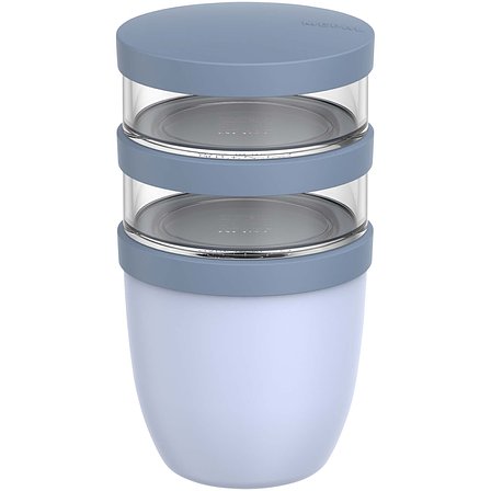 Ellipse Dreiteiliger, 500 ml + 2 x 200 ml isolierter Lunchpot - Oleenica