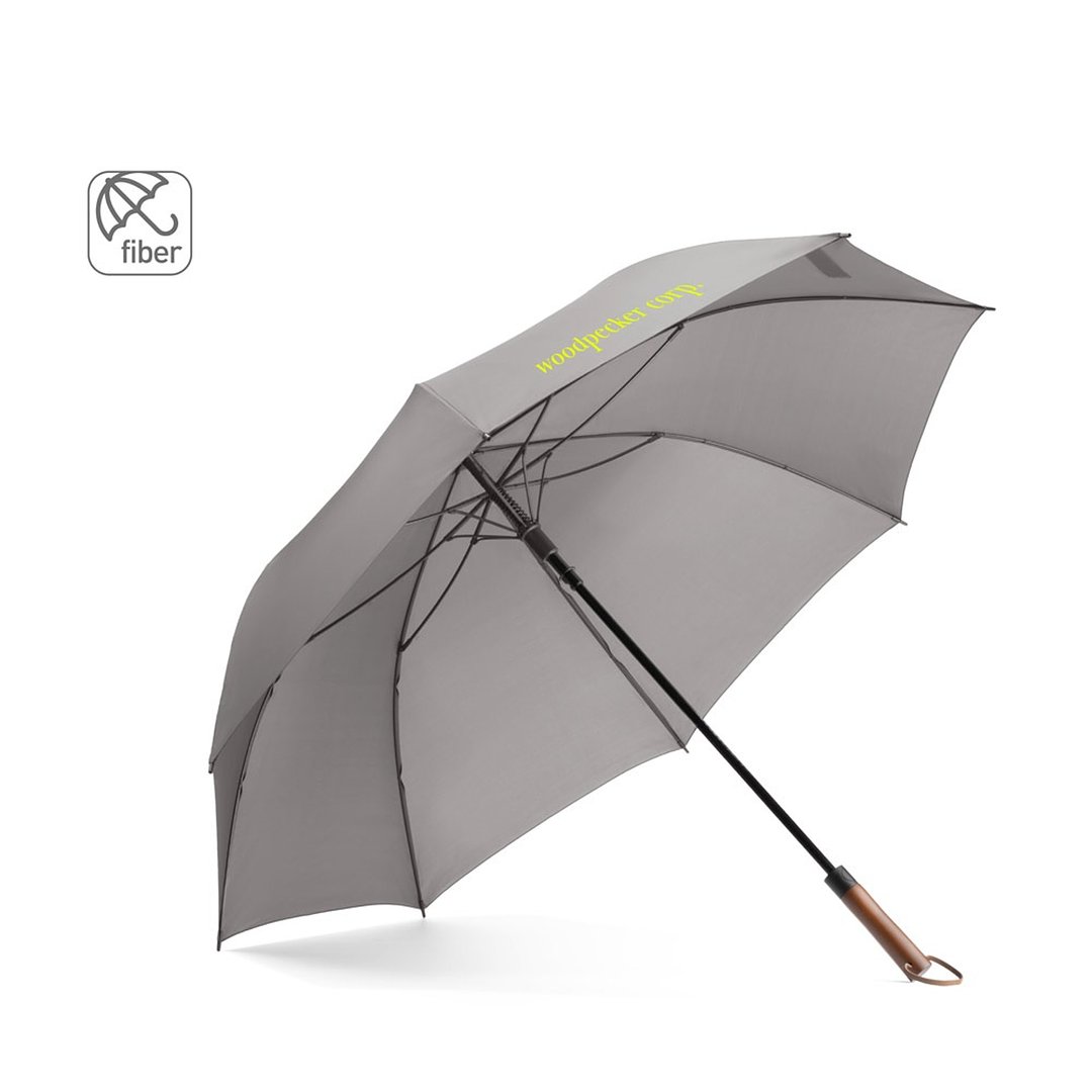 Grosser (30") Pongee-Regenschirm Minania