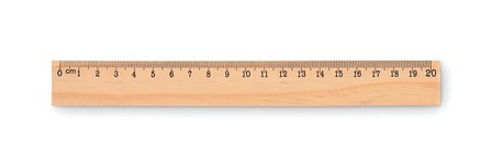Holzlineal 20cm Helylan