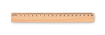 Holzlineal 20cm Helylan